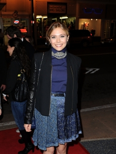 Elizabeth Olsen attends the Martha Marcy May Marlene Screening during the 2011 Mill Valley Film Festival at Christopher B. Smith Rafael Film Center in San Rafael, Cali., on October 15, 2011
