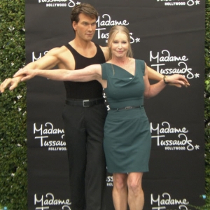Patrick Swayze’s Widow Lisa Niemi Unveils His Madame Tussauds Wax Figure
