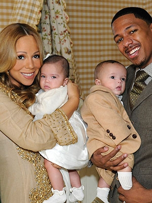 Mariah Carey and Nick Cannon with twins Moroccan and Monroe on ABC’s ‘20/20’