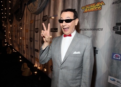 Paul Reubens aka ‘Pee-wee Herman’ arrive at Spike TV’s ‘SCREAM 2011’ awards held at Universal Studios on October 15, 2011