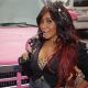 Nicole ‘Snooki’ Polizzi arrives at the Freehold Raceway Mall, New Jersey, on October 22, 2011

