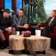 Jonny Buckland and Chris Martin of Coldplay on ‘The Ellen DeGeneres Show,’ Oct. 2011