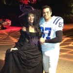 Jessica Alba and Cash Warren get in the Halloween spirit in Los Angeles on October 29, 2011