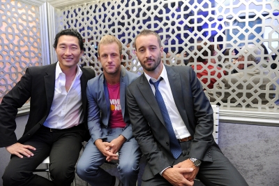 Daniel Dae Kim, Scott Caan and Alex O’Loughlin at CBS’s Upfront party at New York’s Lincoln Center following the 2011 CBS Upfront presentation at Carnegie Hall on Wednesday, May 18, 2011