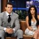 Kris Humphries and Kim Kardashian appear on ‘The Tonight Show With Jay Leno’ at NBC Studios in Burbank, Calif. on October 4, 2011