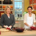 Martha Stewart and Katie Holmes on ‘The Martha Stewart Show,’ Nov. 2011