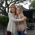 Access Hollywood Correspondent Jill Martin with Linda Gray on the set of TNT’s ‘Dallas’ reboot, Texas, Nov. 14, 2011
