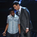 Astro and Steve Jones on ‘The X Factor’ on November 17, 2011