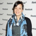Lily Allen attends a private view of works by five leading artists who have created pieces inspired by Reebok’s Zig Tech technology hosted by Reebok and style magazine Wallpaper* at The Great Room, London, on July 28, 2011