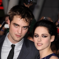 Robert Pattinson and Kristen Stewart arrive at the premiere of ‘The Twilight Saga: Breaking Dawn Part 1’ held at Nokia Theatre L.A. Live, Los Angeles, on November 14, 2011