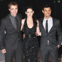 Robert Pattinson, Kristen Stewart and Taylor Lautner step out in style the UK premiere of ‘The Twilight Saga: Breaking Dawn - Part 1’ at Westfield Stratford City in London on November 16, 2011 