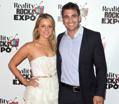 Ali Fedotowsky and Roberto Martinez attend the Reality Rocks Expo Fan Awards at the Los Angeles Convention Center on April 9, 2011 in Los Angeles