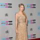 Taylor Swift is seen looking glam at the 2011 American Music Awards held at Nokia Theatre L.A. LIVE in Los Angeles on November 20, 2011
