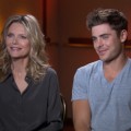 Zac Efron & Michelle Pfeiffer Talk ‘New Year’s Eve’ Kiss: Was It Awkward?
