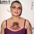 Sinead O’Connor steps out at the amfAR Inspiration Gala at Chateau Marmont in Los Angeles on October 27, 2011
