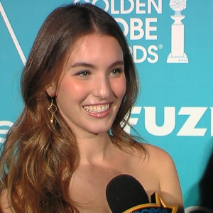 Rainey Qualley Talks Being Named Miss Golden Globe 2012
