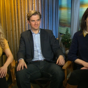 Joanne Froggatt, Dan Stevens & Michelle Dockery Talk ‘Downton Abbey’
