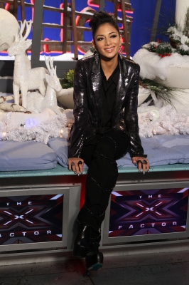 Nicole Scherzinger stops by Access Hollywood Live on December 14, 2011