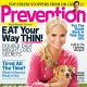 Kristin Chenoweth on the cover of Prevention magazine (Jan. 2012)