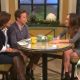 Kit Hoover and Bill Bush interview Maggie Q, who shows off her ‘Nikita’ injuries to her hand (bottom inset), Dec. 2, 2011