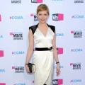 Michelle Williams arrives at the 17th Annual Critics’ Choice Movie Awards held at The Hollywood Palladium in Los Angeles on January 12, 2012