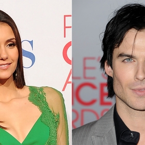 2012 People’s Choice Awards: ‘Vampire Diaries’ Stars Nina Dobrev & Ian Somerhalder Shoot Down Proposal Rumors
