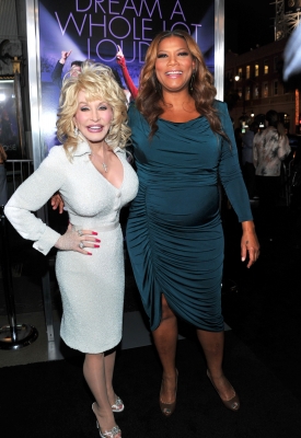 Dolly Parton and Queen Latifah step out at the premiere of ‘Joyful Noise’ at Grauman’s Chinese Theatre in Hollywood, Calif. on January 9, 2012