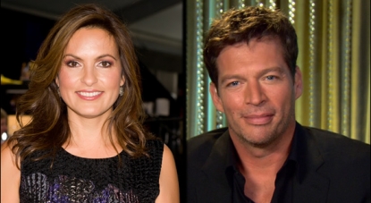 Mariska Hargitay, Harry Connick Jr.
