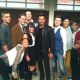 Ricky Martin and the cast of ‘Glee’ on January 5, 2012 
