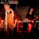 David Lee Roth and Eddie Van Halen of Van Halen perform at Cafe Wha? on January 5, 2012 in New York City