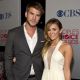 Liam Hemsworth and Actress Miley Cyrus attends People’s Choice Awards 2012 at Nokia Theatre LA Live in Los Angeles on January 11, 2012