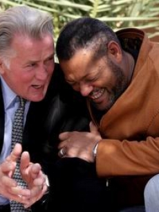 Martin Sheen & Laurence Fishburne at Marrakech Film Fest in Morroco