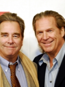Beau & Jeff Bridges arrive at the Esquire House in Beverly Hills