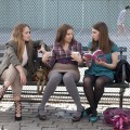 Jemima Kirke, Lena Dunham and Zosia Mamet in ‘Girls’