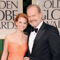 Kelsey Grammer and Kayte Walsh arrive at the 69th Annual Golden Globe Awards held at the Beverly Hilton Hotel in Beverly Hills, Calif. on January 15, 2012 