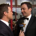 2012 Golden Globes Red Carpet: Jimmy Fallon Reveals ‘Tebowie’ Inspiration
