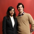 Rashida Jones and Andy Samberg pose for a portrait during the 2012 Sundance Film Festival at the Getty Images Portrait Studio at T-Mobile Village at the Lift in Park City, Utah, on January 20, 2012