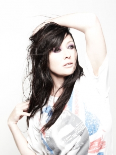 Shannen Doherty in a promo shot for ‘Shannen Says’