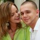 Mena Suvari and Simone Sestito appear at the Azure pool at The Palazzo in Las Vegas on August 22, 2009 