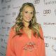 Molly Sims shows off her baby bump at the 2012 Art of Elysium Heaven Gala at Union Station in Los Angeles on January 14, 2012