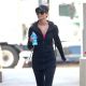 Stacy Keibler is spotted out for a stroll