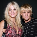 Leslie Carter and Aaron Carter during Howie Dorough Birthday Celebration to Raise Awareness of Lupus at LAX in Hollywood, August 16, 2006