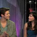 ‘Glee’s’ Grant Gustin sits down with AccessHollywood.com’s Laura Saltman, February 1, 2012