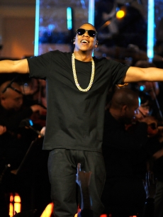 Jay-Z performs at Carnegie Hall to Benefit the United Way of New York City and the Shawn Carter Foundation in New York City on February 6, 2012