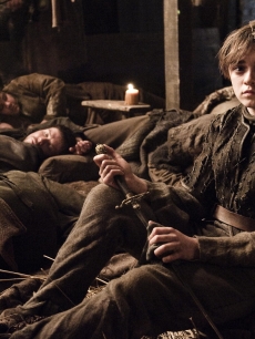 Maisie Williams as Arya Stark in Season 2 of ‘Game of Thrones’