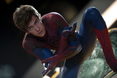 Andrew Garfield stars as Spider-Man in Columbia Pictures’ ‘The Amazing Spider-Man’
