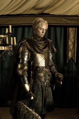 Gwendoline Christie as Brienne in ‘Game of Thrones’ Season 2