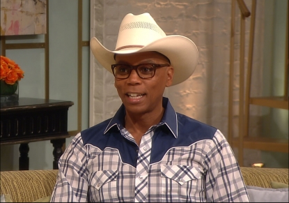 RuPaul stops by Access Hollywood on January 31, 2012
