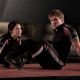 Katniss Everdeen (Jennifer Lawrence) and Peeta Mellark (Josh Hutcherson) in ‘The Hunger Games’