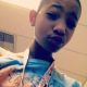 Willow Smith shows off her shaved head on February 2, 2012